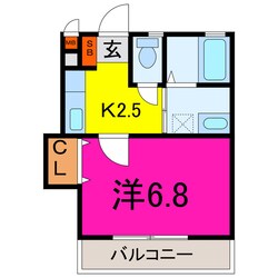 学友館Ⅱの物件間取画像